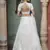 White fancy sequins embroidered with glistening embellished Georgette semi stitched lehenga 