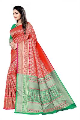 Banarasi Art Silk Saree Mina 2