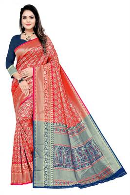 Banarasi Art Silk Saree Mina 1