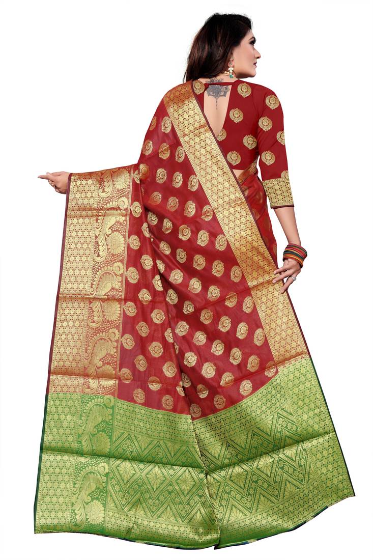 BANARASI COTTON SAREE VEERLEELA 3557161