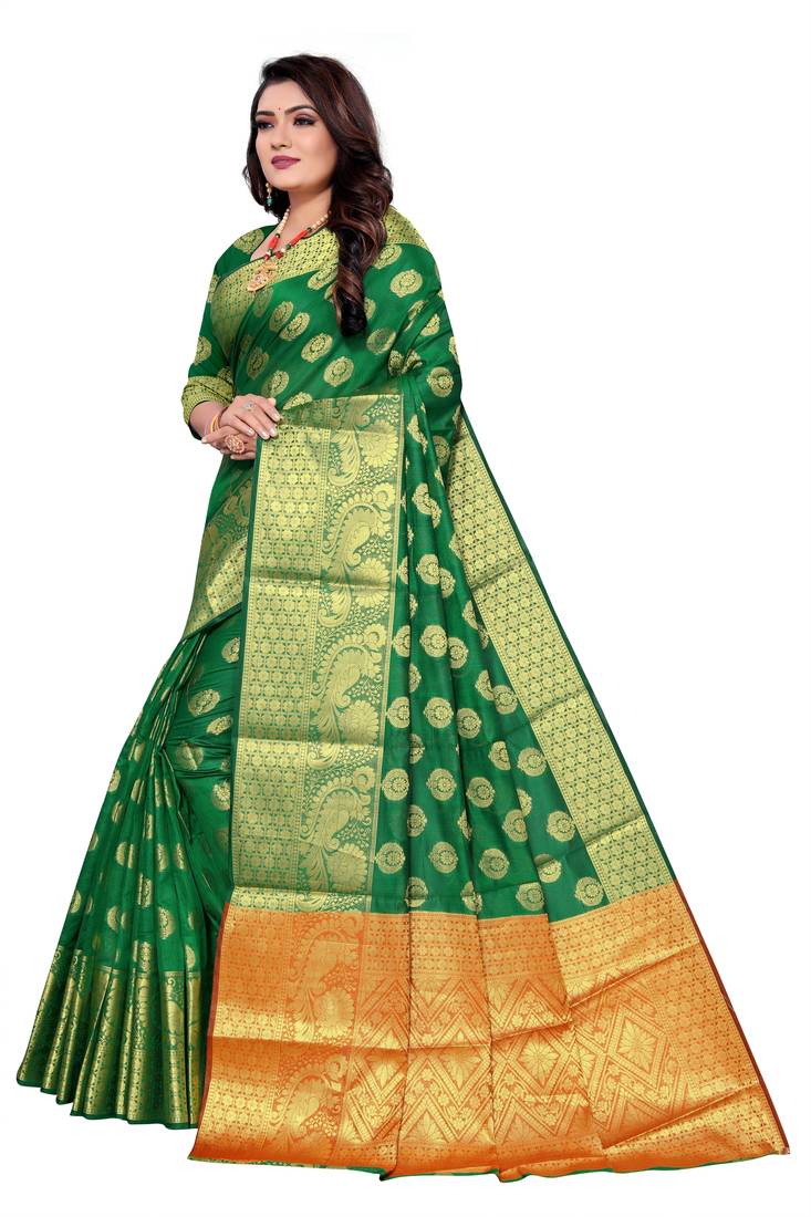 Banarasi Cotton  Saree
