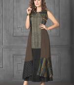 Angarika Multi Color  Rayon Bollywood Gown