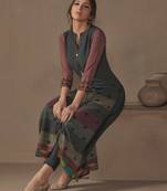 Angarika Kurti with Multi color and Printed