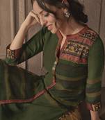 Angarika Kurti with Multi color and Printed