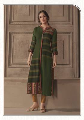 Angarika Kurti with Multi color and Printed 2
