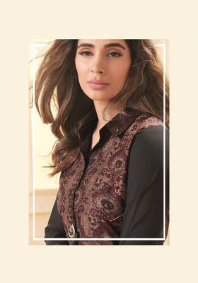 Angarika Kurti with Multi color and Printed 2