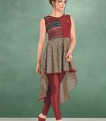 Angarika Multicolor Color Rayon Bollywood Kurti