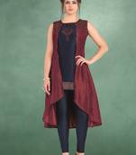 Angarika Multicolor Color cotton Silk Bollywood Kurti