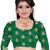 Purple woven art silk saree with blouse
