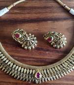 Gold agate necklaces