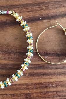 Multicolor agate necklaces