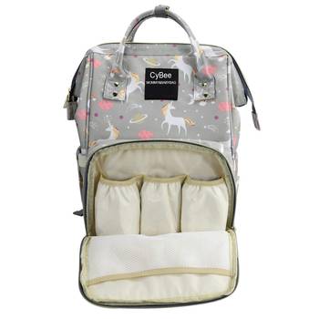 NFI essentials Baby Diaper Bag Backpack, Maternity Bag for Mother & Baby for Travel 2