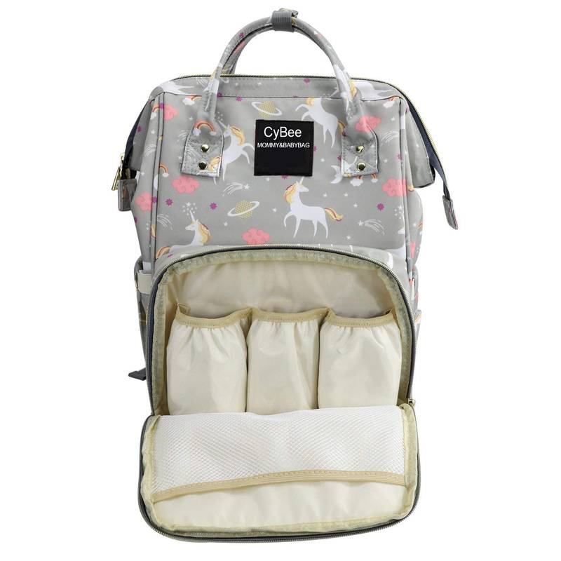NFI essentials Baby Diaper Bag Backpack, Maternity Bag for Mother & Baby for Travel