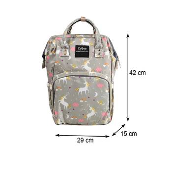 NFI essentials Baby Diaper Bag Backpack, Maternity Bag for Mother & Baby for Travel 4