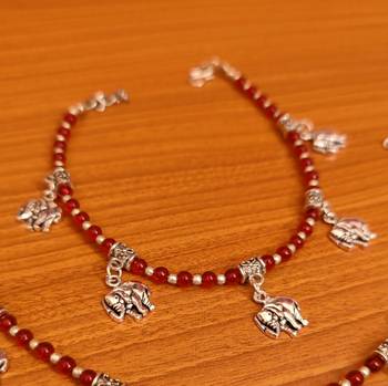 Red anklets 2