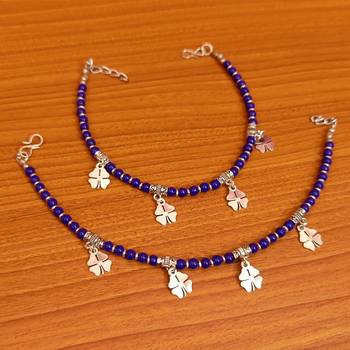 Blue anklets 1