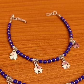 Blue anklets 2