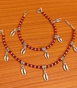 Red anklets