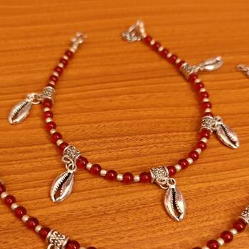 Red anklets 2