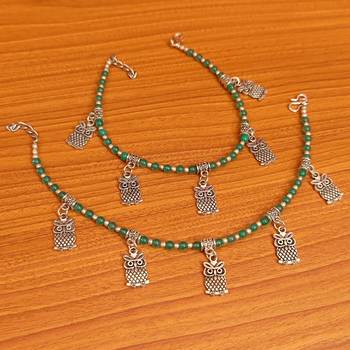 Turquoise anklets 1