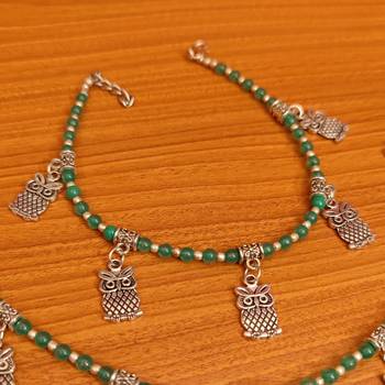 Turquoise anklets 2