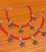Red anklets