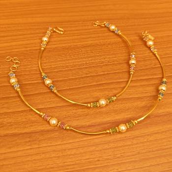 Multicolor anklets 1