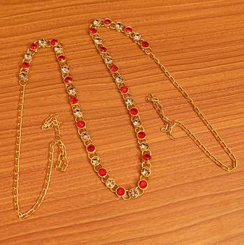 Red waist-belt 2