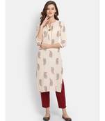 Women Printed Straight Kurta