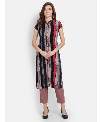 Women Printed Straight Kurta 1