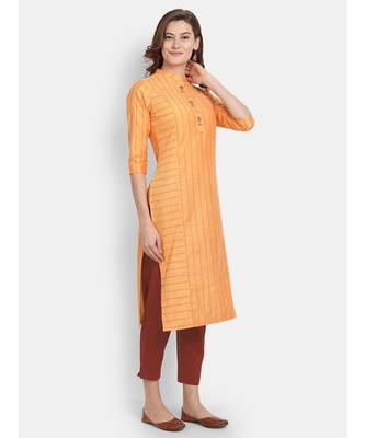 Women Striped Straight Kurta 3