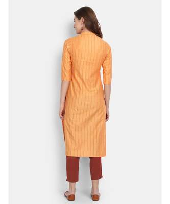 Women Striped Straight Kurta 4