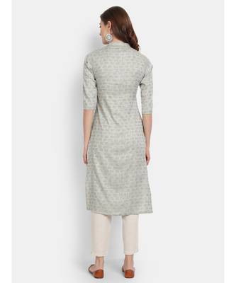Woven Design Straight Kurta 4