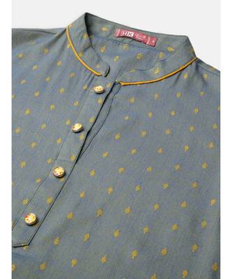 Women Self design woven Kurta 2