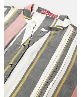 Stripe Straight Short Kurta 2