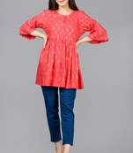 pink Aurish kurti 