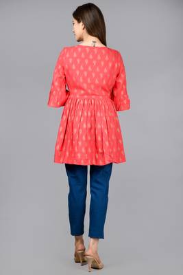 pink Aurish kurti  2