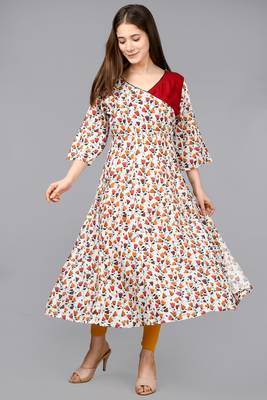 Aurish Multi Color Angrakha Kurta 1