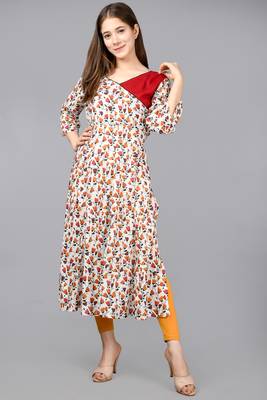 Aurish Multi Color Angrakha Kurta 3
