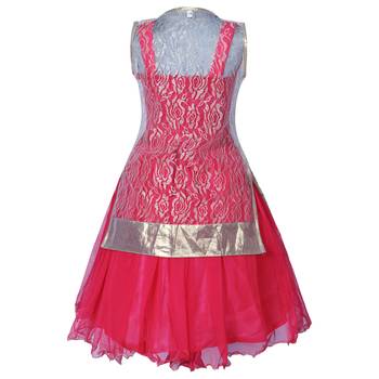 Kbkidswear Fashion Knee Length Party Wear Frock 3