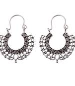 Artsy Playful Oxidised Earrings-ERMX029