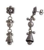 Floral Elements Oxidised Earrings-ER090