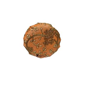 Shoptory India Embroidered Decorative Box for wedding Cum Bangle Box, Shagun Gift Packing Potli Peach, Pack of 2 5