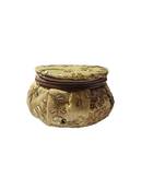 Shoptory India Embroidered Decorative Box for wedding Cum Bangle Box, Shagun Gift Packing Potli Beige