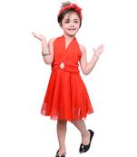 A&A Fashion Knee Length Party Wear Frock