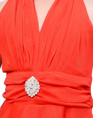 A&A Fashion Knee Length Party Wear Frock 4