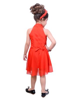 A&A Fashion Knee Length Party Wear Frock 5