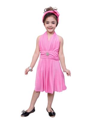 A&A Fashion Knee Length Party Wear Frock 1