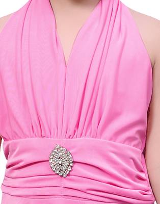 A&A Fashion Knee Length Party Wear Frock 4