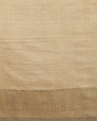 Gold woven khadi saree with blouse 4